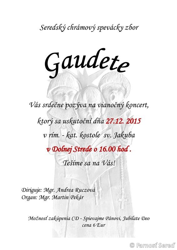 gaudete koncert15 dolnastreda